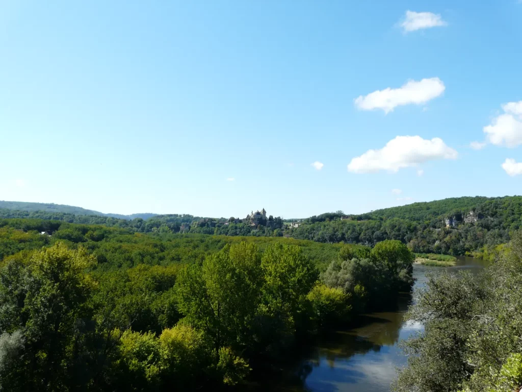Cingle de Montfort — le cingle de Montfort vu depuis Carsac-Aillac