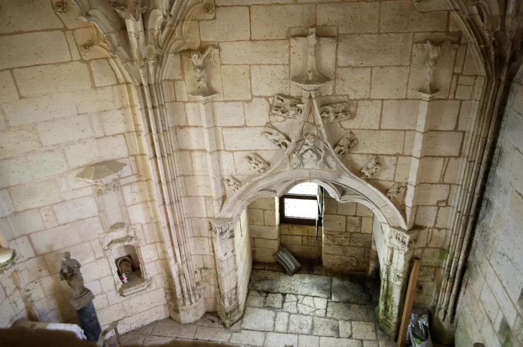 Mareuil — la chapelle gothique flamboyante du château